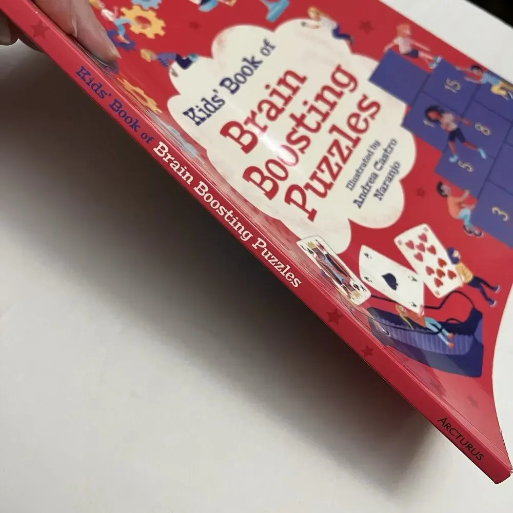 Ivy Finnegan Kids Book of Brain Boosting Puzzles Paperback
